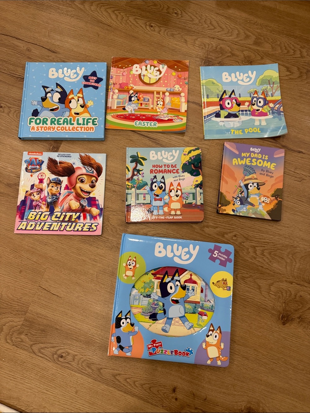 Bluey Kids Board Book Set - Blue Covers - Bluey Brand